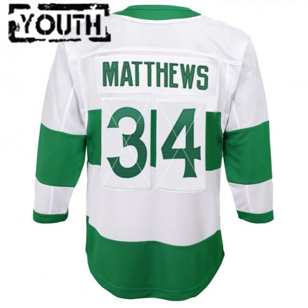 Camisola Toronto Maple Leafs Toronto St. Patricks Auston Matthew 34 Branco Vintage Authentic - Criança